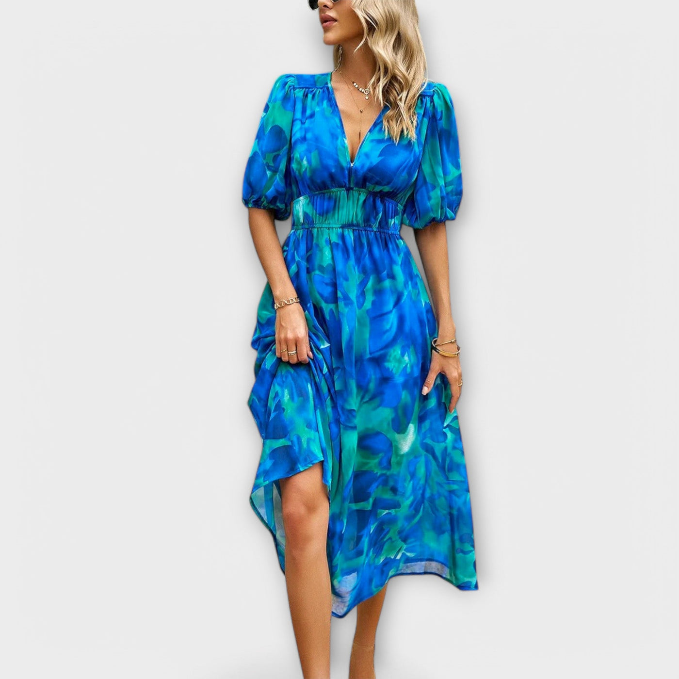 Mathilda - Vestido midi elegante
