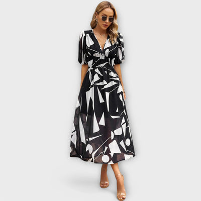 Mathilda - Vestido midi elegante