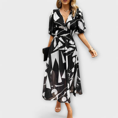 Mathilda - Vestido midi elegante