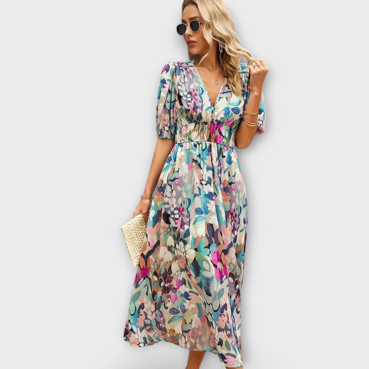 Mathilda - Vestido midi elegante