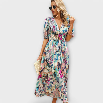 Mathilda - Vestido midi elegante