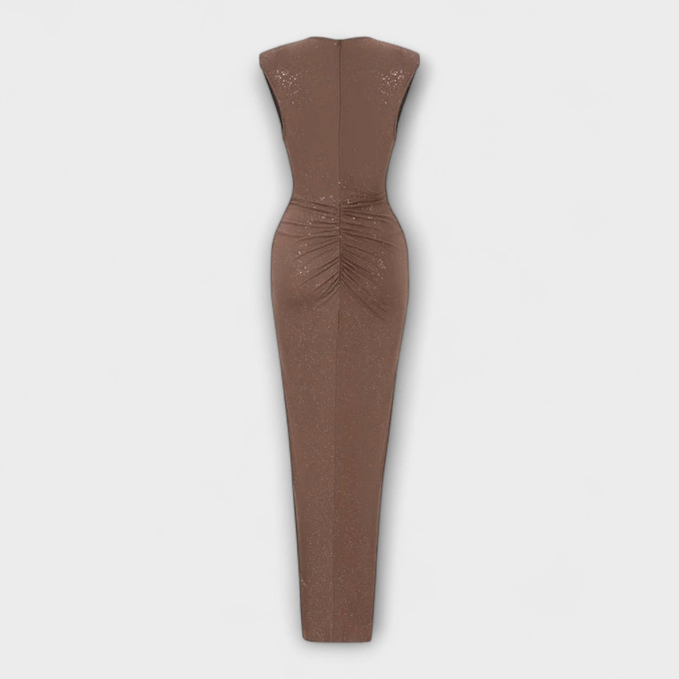 Thea - Vestido largo con profundo escote en V