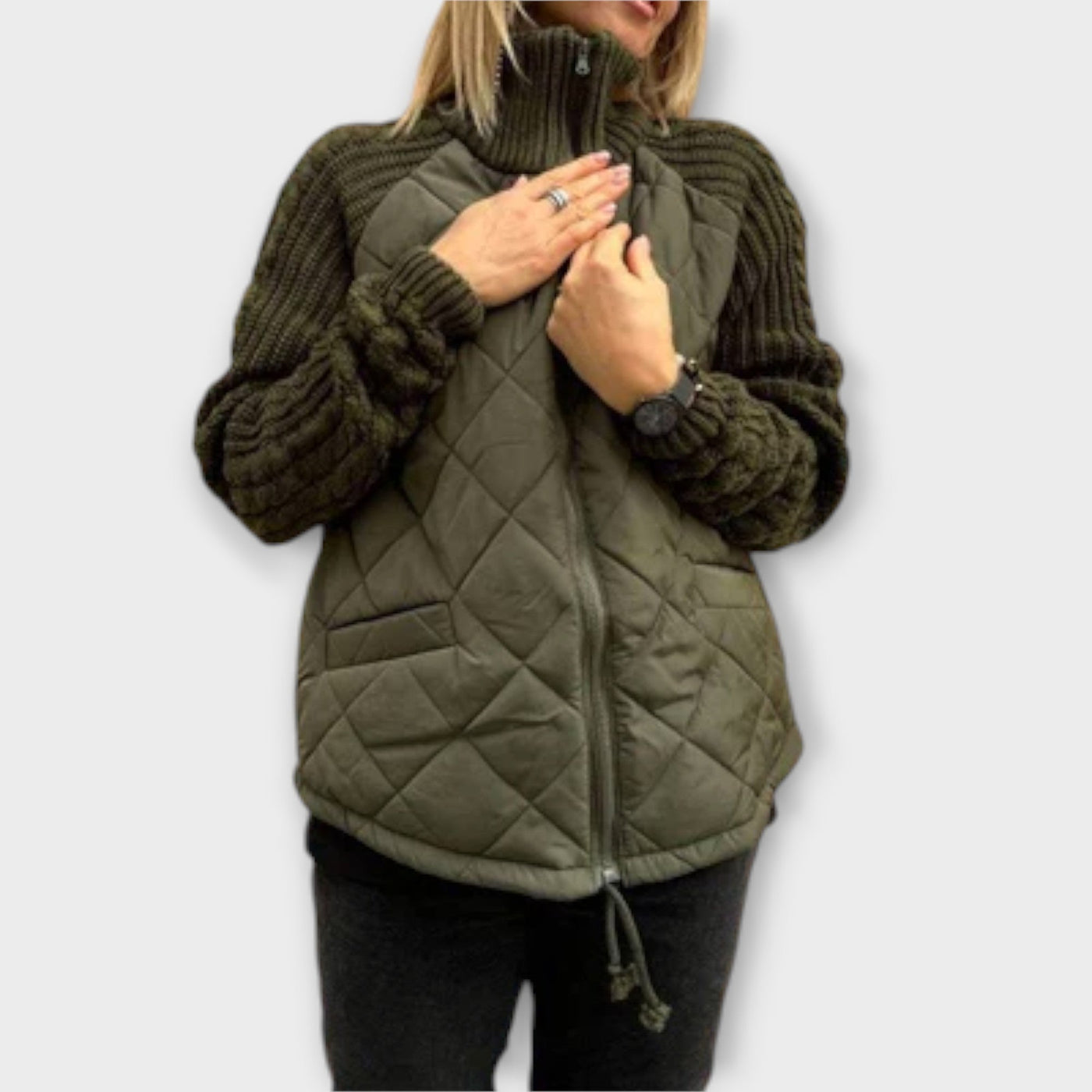 Valerie - Chaqueta de cuello alto