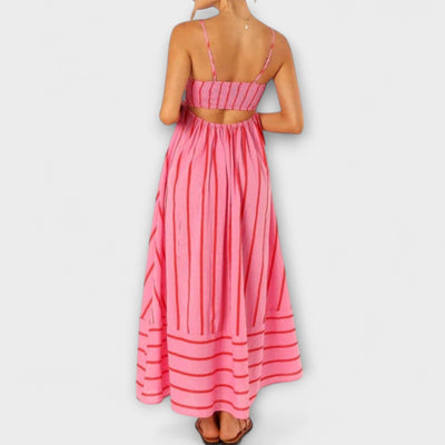Svea - Maxi vestido en Bare Bloom