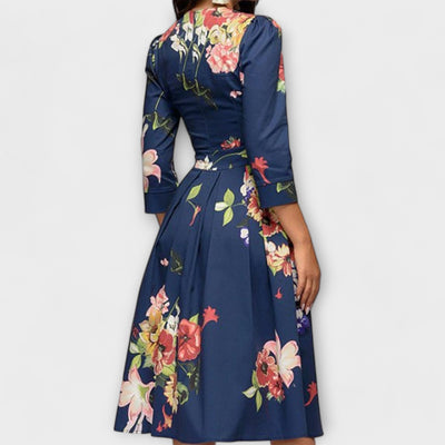 Retrozo - Elegante vestido hasta la rodilla