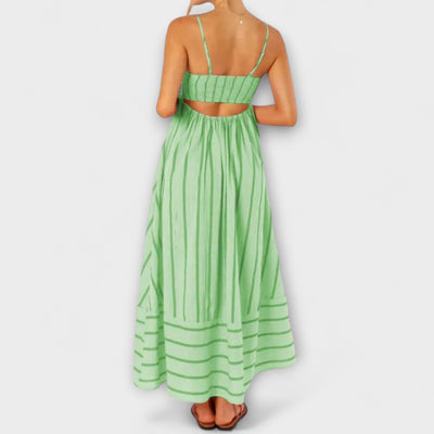 Svea - Maxi vestido en Bare Bloom